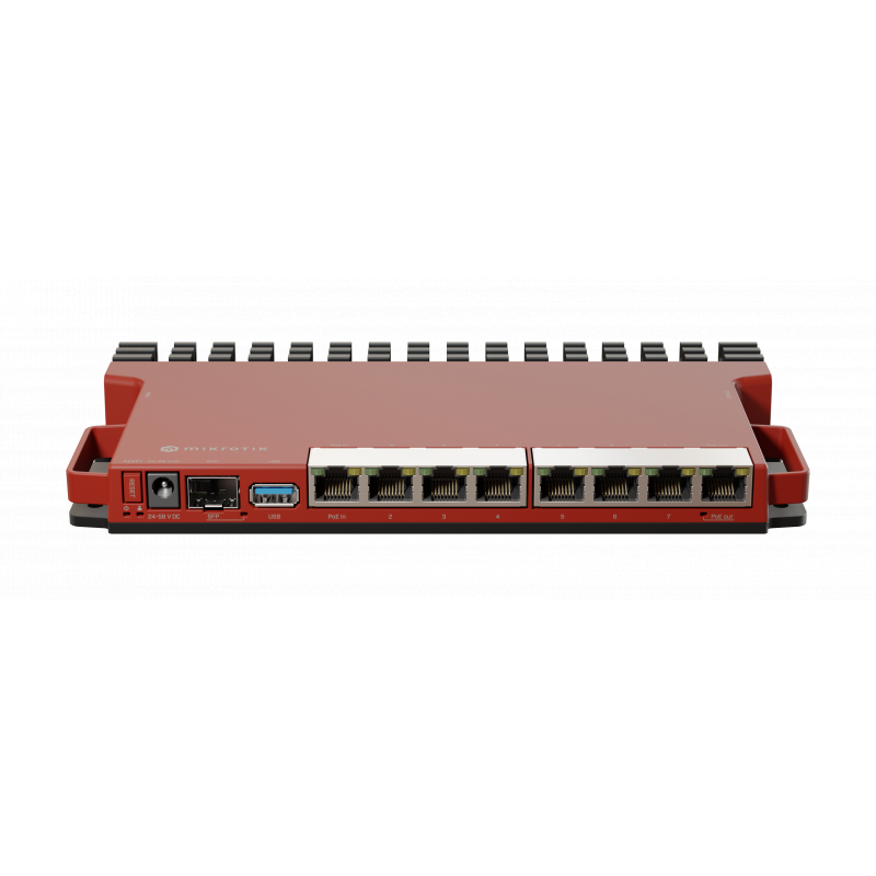 Рутер MikroTik L009UiGS-RM, CPU 800MHz, 12 RAM, 8xGigabit, 1xSFP, USB 3.0, MIKROTIK-L009UiGS-RM