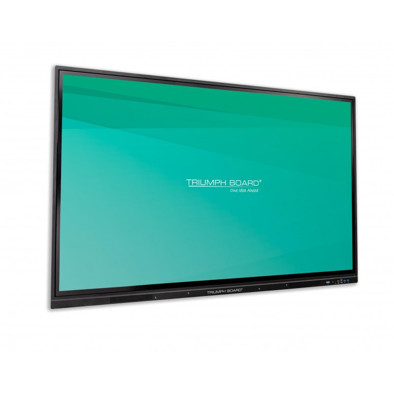 Интерактивен мулти-тъч дисплей TRIUMPH BOARD 75" IFP, Черен панел, Android 14, TRIUMPH-MON-75IFP14