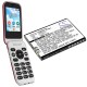 Батерия за мобилен телефон  DORO 7030, 7031, 7080, DFC-0270  DBX-1350A LiIon 3,7V 1200mAh CAMERON SINO, CS-DEP703SL