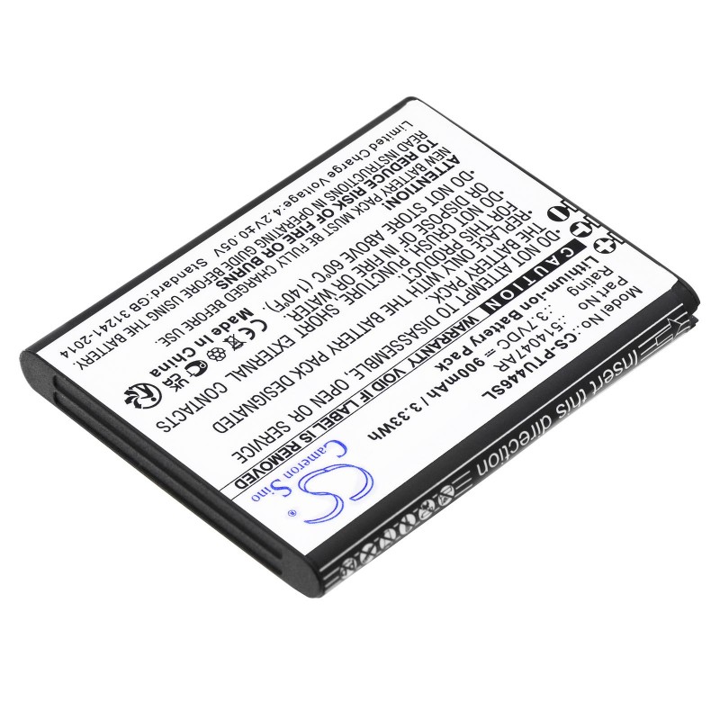 Батерия за мобилен телефон   PANASONIC KX-TU446, KX-TU456, KX-TU466EXBE  LiIon 3,7V 900mAh CAMERON SINO, CS-PTU446SL