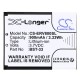 Батерия за мобилен телефон Sony Z800, G700, K800i, Z750 BST-33 LiIon  3,7V 900 mA Cameron Sino, CS-ERV800SL