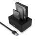 ACT Докинг стейшън AC1504, USB 3.1 Gen1 за 3.5"/2.5" HDD/SSD черен
