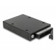 Чекмедже Delock 3.5″, За 1 x 2.5″ U.2 NVMe SSD или SATA / SAS HDD / SSD, Черен, DELOCK-47232