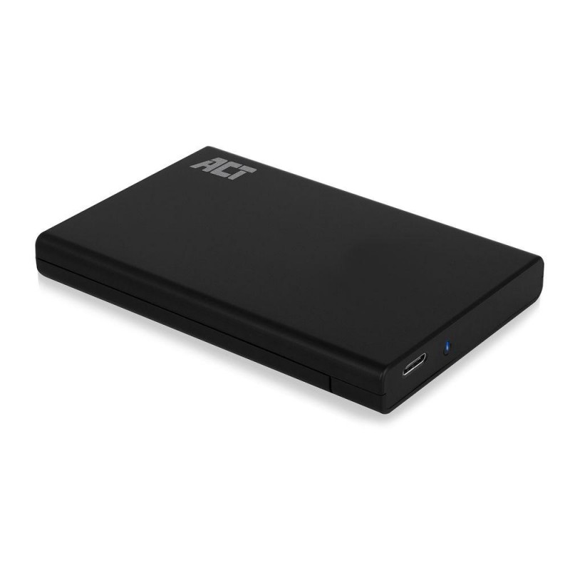 Чекмедже за твърд диск ACT AC1225, SATA, 2.5, USB-C 3.2 Gen2, Черен, EWENT-ACT-RACK-AC1225