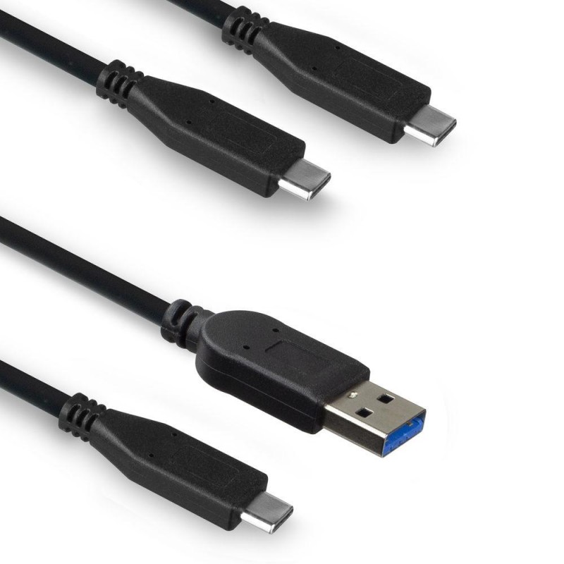 Чекмедже за твърд диск ACT AC1225, SATA, 2.5, USB-C 3.2 Gen2, Черен, EWENT-ACT-RACK-AC1225