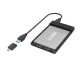 Чекмедже за твърд диск HAMA, 2.5, SSD, HDD, USB 3.2 Gen 1, SATA III, Черен, HAMA-200760