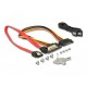 Преносимо чекмедже Delock 3.5″, За 1 x 2.5″ SATA / SAS HDD / SSD, Защита от вибрации, DELOCK-47228