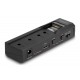Станция Delock USB-C, 1 x M.2 NVMe SSD + 1 x SATA SSD / HDD, Клониране, DELOCK-64252