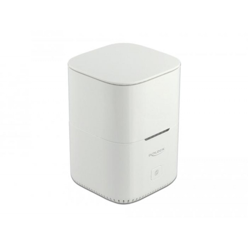 Станция Delock USB-C, За 2 x 2.5″ SATA HDD / SSD, Клониране, DELOCK-63084