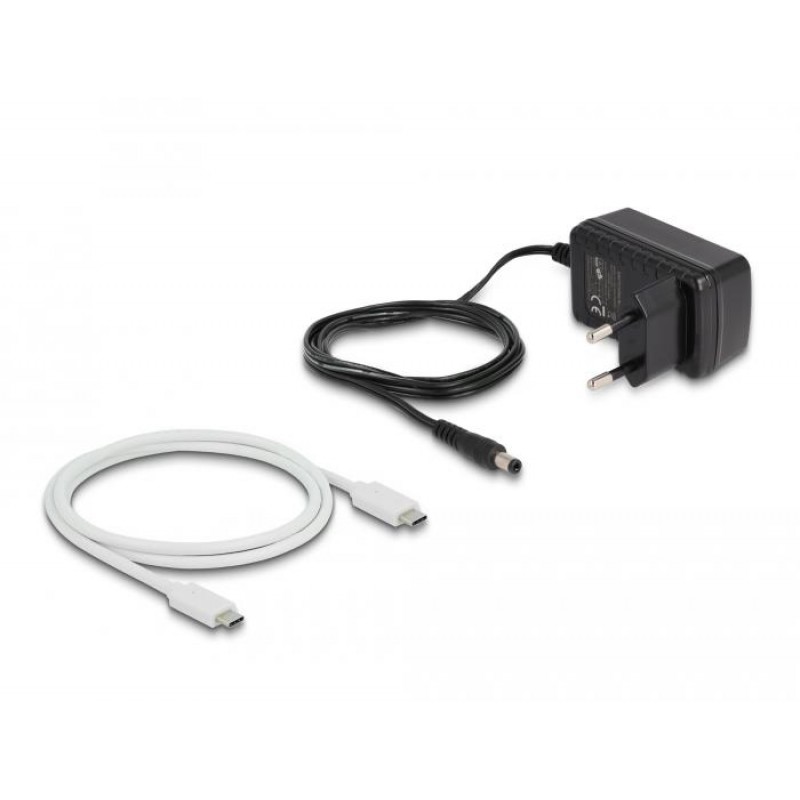 Станция Delock USB-C, За 2 x M.2 NVMe PCIe SSD, Клониране, DELOCK-63331