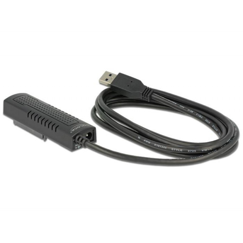 Външна докинг станция Delock, За 2.5″ / 3.5″ SATA HDD / SSD, Backup функция, DELOCK-61858