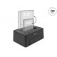 Външна докинг станция Delock, За 2 x SATA HDD / SSD, USB-C, DELOCK-63957