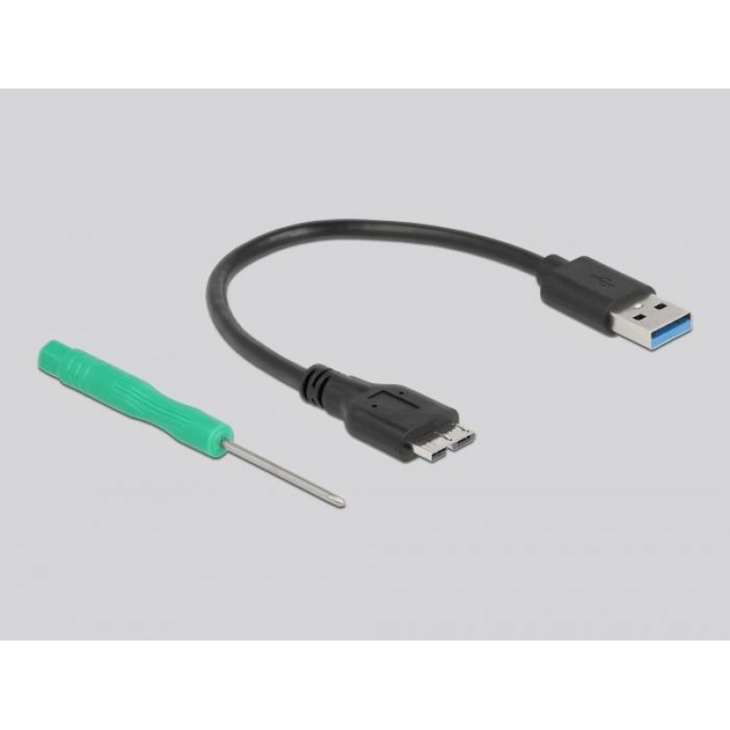 Външно чекмедже Delock 42027, За mSATA SSD, USB, DELOCK-42006