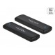 Външно чекмедже Delock, За M.2 NVMe PCIe / SATA SSDD, USB-C, DELOCK-42633
