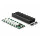 Външно чекмедже Delock, За M.2 NVMe PCIe SSD, USB-C 3.2 Gen 2, 10 Gbps, DELOCK-42600