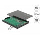 Външно чекмедже Delock, За M.2 NVMe PCIe SSD, USB-C 3.1 Gen 2, 2.5″, DELOCK-42609