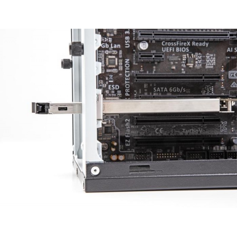 Вътрешна тава Delock, PCI Express Card за 1 x M.2 NVMe SSD - Low Profile Form Factor, DELOCK-47028