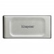 Външен SSD Kingston XS2000 SSD 500GB USB 3.2 Gen2x2 SSD USB-C, Сив, KIN-SSD-SXS2000-500G