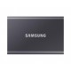 Външен SSD Samsung T7 Titan Grey SSD 2000GB USB-C, Сив, SAM-SSD-MU-PC2T0T-WW