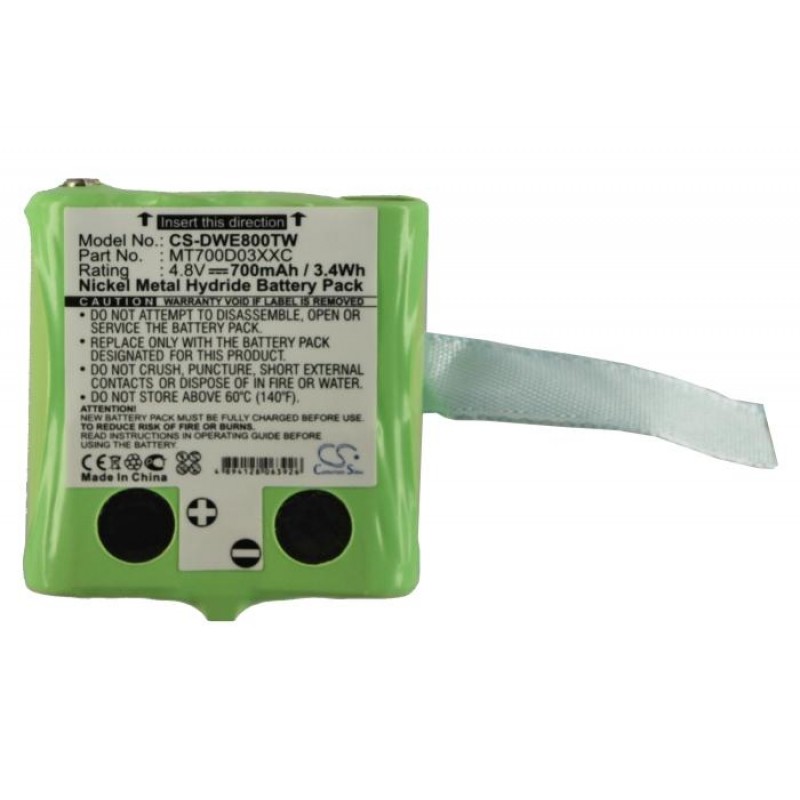 Батерия за радиостанция DeTeWe Outdoor 8000 MT700D03XXC NIMH  4,8V 700mA Cameron Sino, CS-DWE800TW