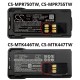 Батерия за радиостанция Motorola APX2000, DP2400, XPR 7350  Liion  7,4V 3350mA Cameron Sino, CS-MPR755TW
