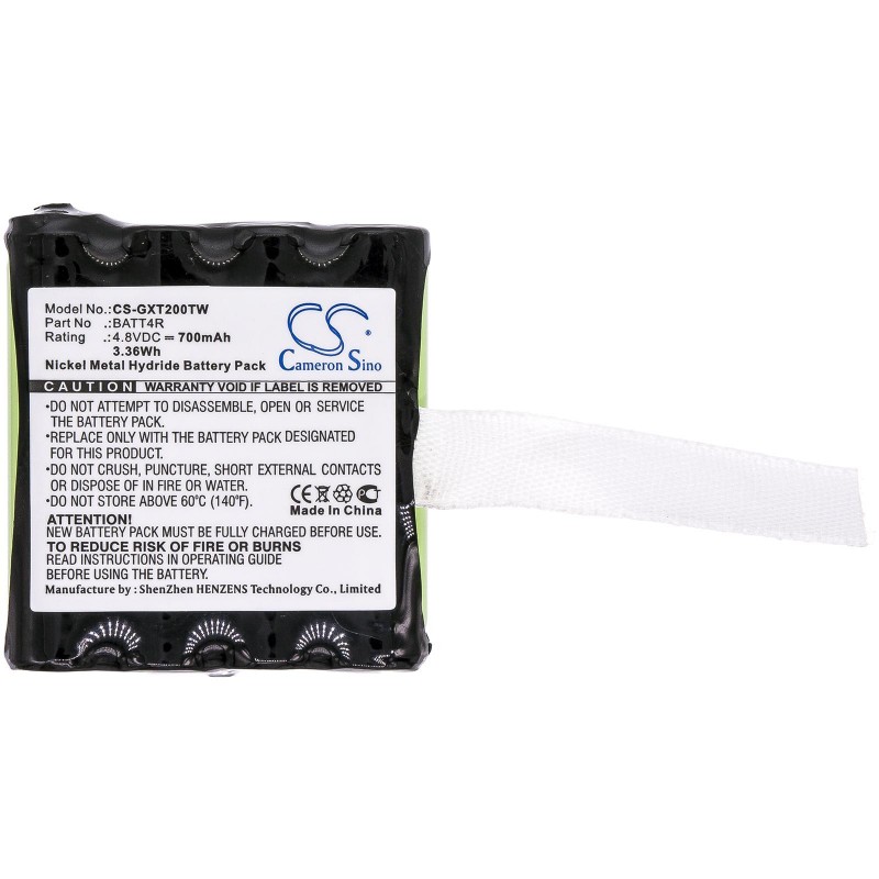 Батерия за радиостанция  Motorola TLKR T40, Midland G223, G225 BATT4R BP40  4,8V 700mA Cameron Sino, CS-GXT200TW