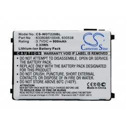 Батерия за баркод скенер DATALOGIC  Falcon PT40, PSC PT40, Unitech HT630  LiIon 3.7V 900mAh Cameron Sino