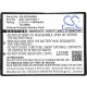 Батерия за баркод скенер Honeywell EDA50   50129589-001   LiPo  3.8V 4000mAh Cameron Sino, CS-HYD400BL