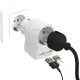Адаптер SKROSS 1500282  EU към EU с USB Hub-SKROSS-1500282