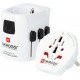 Адаптер SKROSS PRO Light 1.103165, World, Бял, SKROSS-1103165