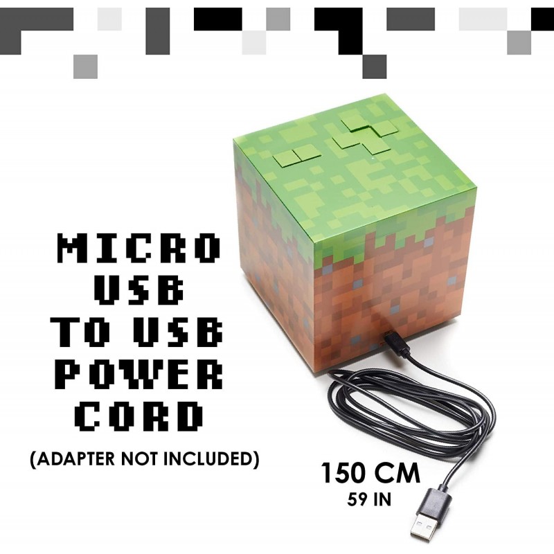 Часновник/будилник Paladone Minecraft Alarm Clock, PD-065955