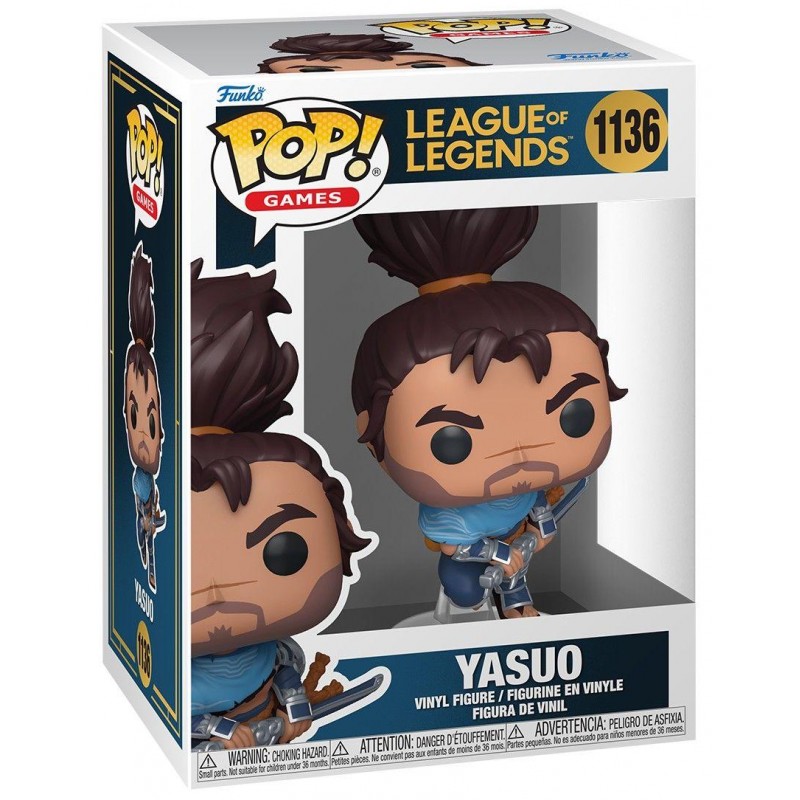 Фигурка Funko Pop! Games: League of Legends - Yasuo #1136