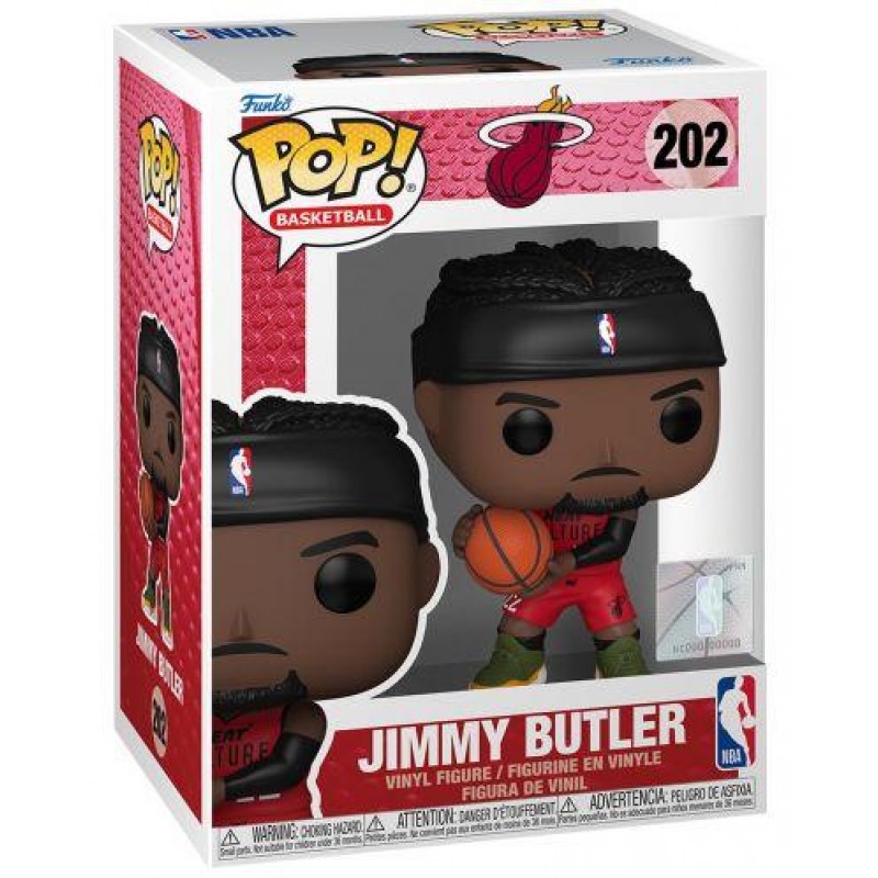 Фигурка Funko Pop! Sports: Basketball - Jimmy Butler (Miami Heat) #202, FUNKO-099584