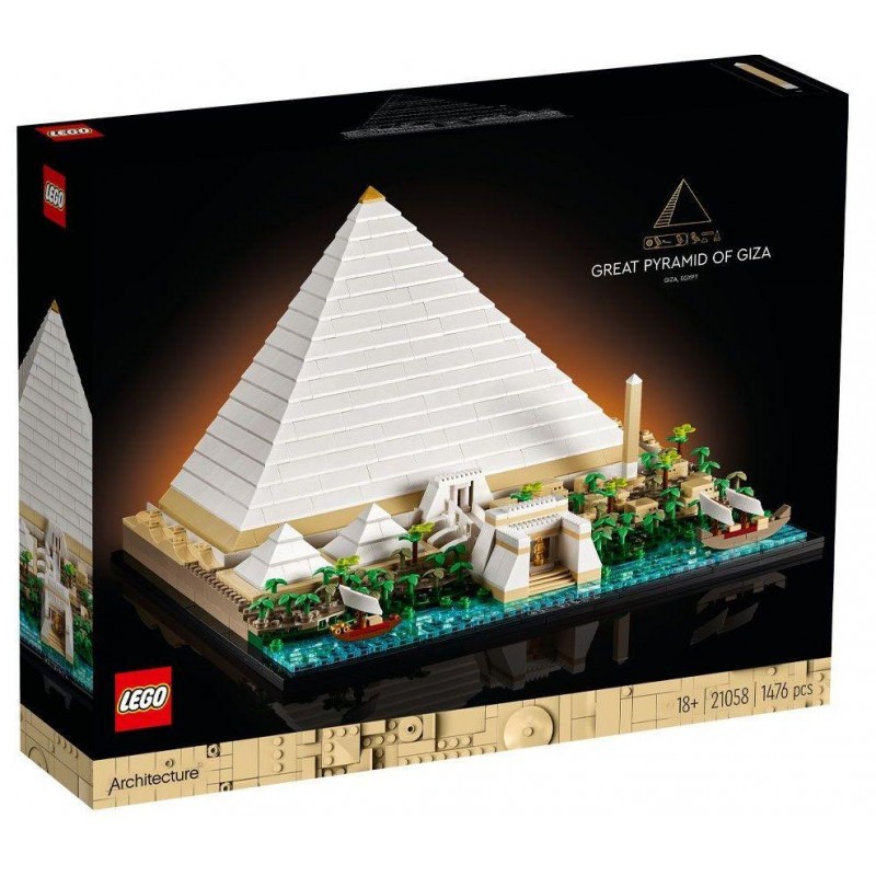 LEGO Architecture - Cheops-Pyramide, 21058, LEGO-21058