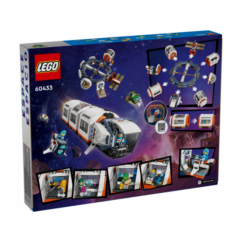 LEGO CITY - Modular Space Station - 60433, LEGO-60433