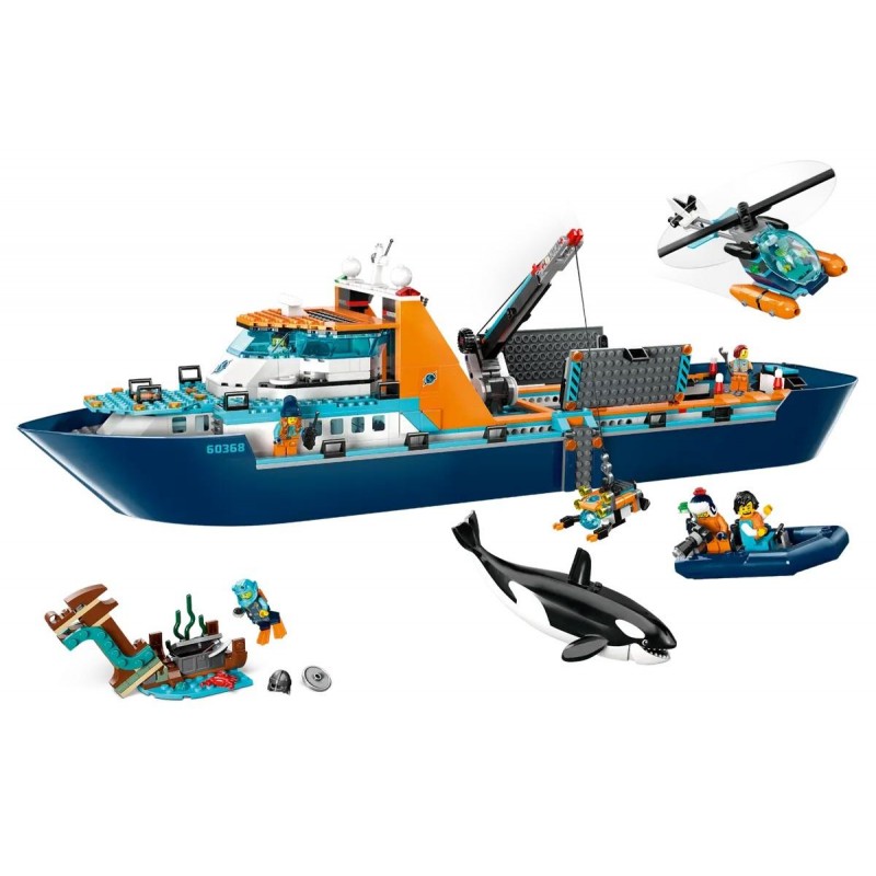 LEGO City - Arctic Explorer Ship - 60368, LEGO-60368