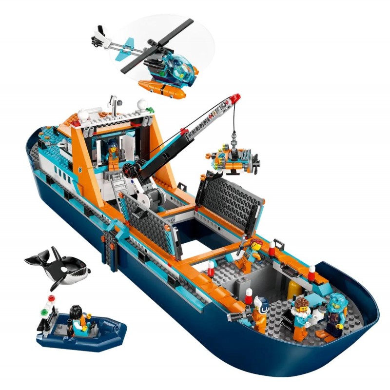 LEGO City - Arctic Explorer Ship - 60368, LEGO-60368