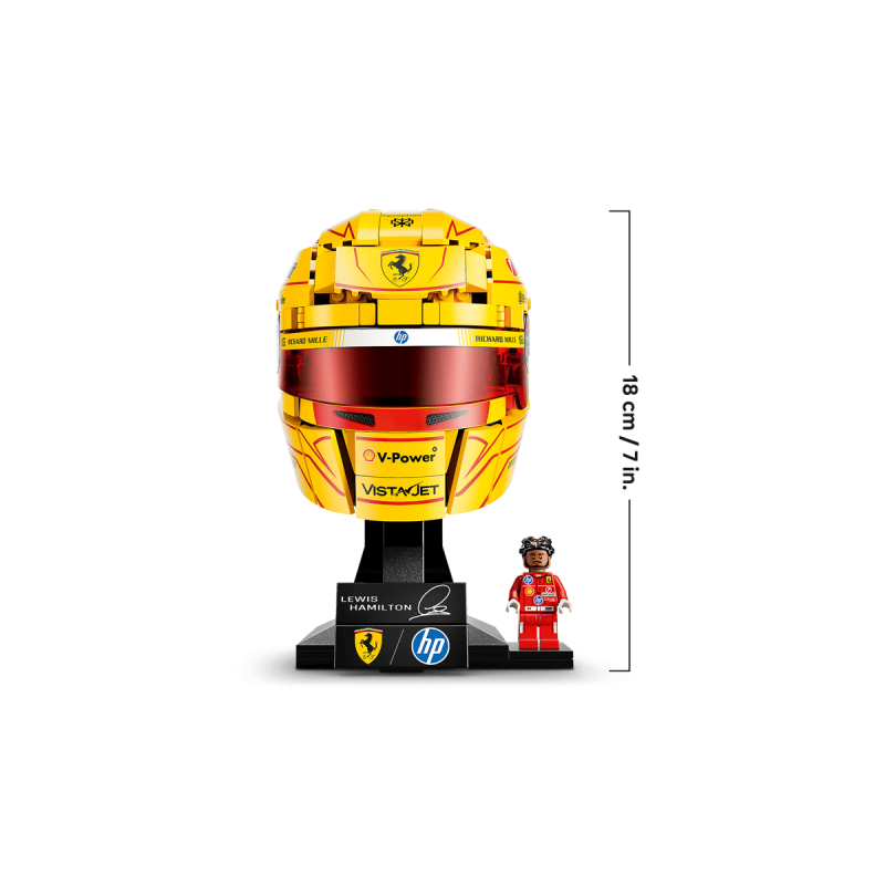 LEGO Editions Scuderia Ferrari HP Lewis Hamilton Helmet (43022)