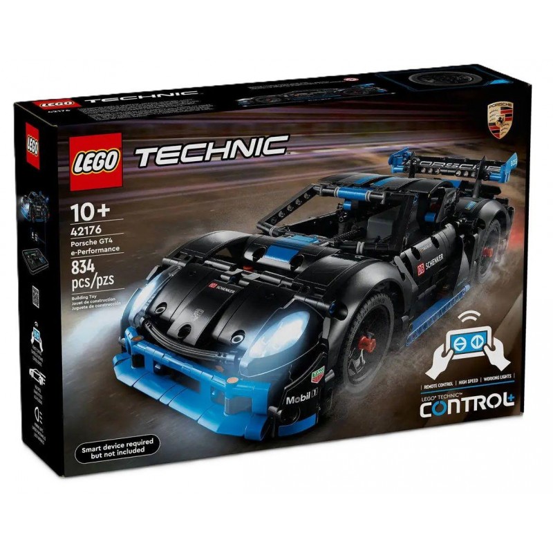 LEGO Technic - Porsche GT4 e-Performance Rennwagen, 42176, LEGO-42176