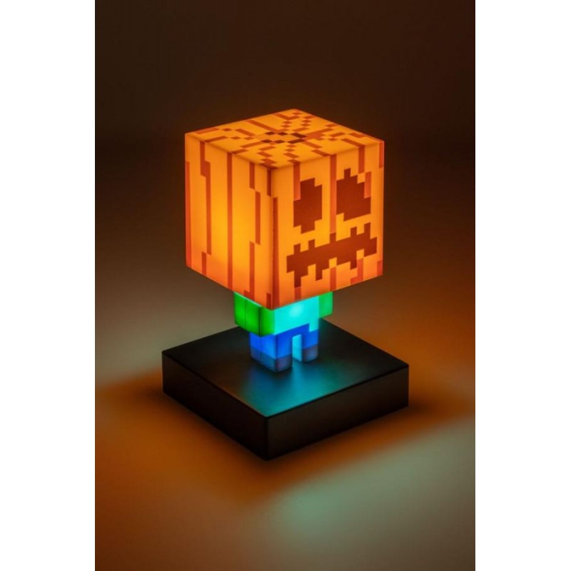 Статуетка Paladone Icons: Minecraft - Zombie Jack O Lantern Light PP15302MCF