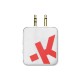 Bluetooth адаптер Skross, 3.5 mm jacks, Бял, SKROSS-SKTA0001WAAWHCN