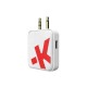 Bluetooth адаптер Skross, 3.5 mm jacks, Бял, SKROSS-SKTA0001WAAWHCN