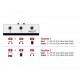 Превключвател Delock, Ръчен, 3 x 3.5 mm Jack, Черен/Сив, DELOCK-87699
