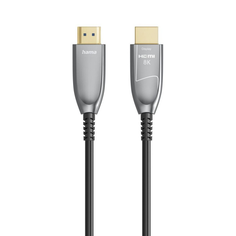 HAMA Активен оптичен HDMI кабел, ултра високоскоростен, AOC, сертифициран, 8K, 20 м