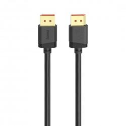 HAMA Кабел DisplayPort, DP 2.1, Ultra-HD 8K, 40 Gbit/s, 2 м