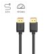 HAMA Кабел DisplayPort, DP 2.1, Ultra-HD 8K, 40 Gbit/s, 2 м
