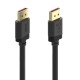 HAMA Кабел DisplayPort, DP 2.1, Ultra-HD 8K, 40 Gbit/s, 2 м