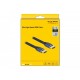 Кабел Delock Ultra High Speed, HDMI мъжко - HDMI мъжко, 48 Gbit/s, 8K 60 Hz, 2 м, Син, DELOCK-85447