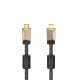 Кабел HAMA Premium, HDMI мъжко - HDMI мъжко, 1.5 м, Ферит, Позлатени конектори, HAMA-205025