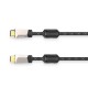 Кабел HAMA Premium, HDMI мъжко - HDMI мъжко, 1.5 м, Ферит, Позлатени конектори, HAMA-205025